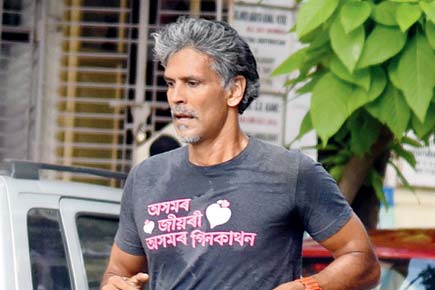 Run with Milind Soman in a long distance race