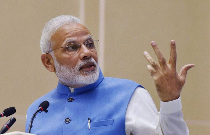 Narenda Modi on black money