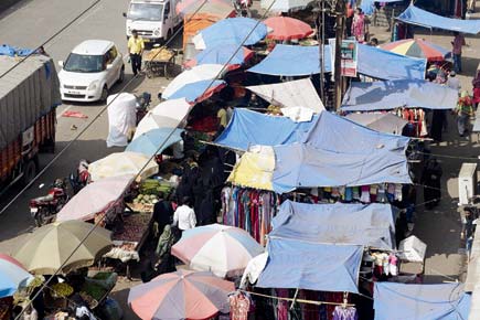 Thane: Mumbra's illegal shops rise from the rubble