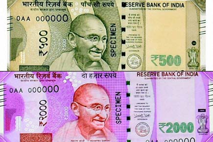 New Rs 500, Rs 2,000 notes at ATMs from Friday
