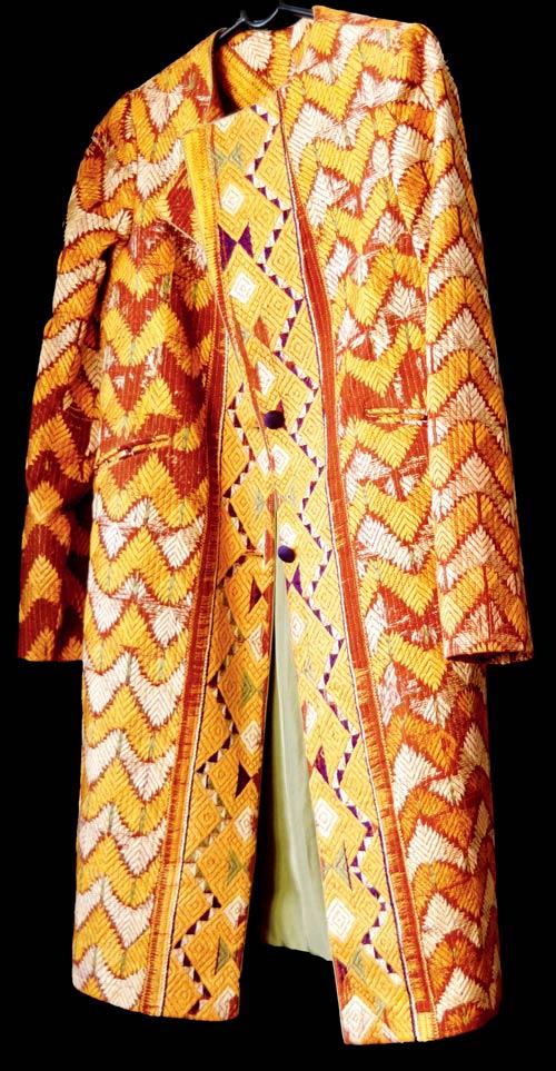 The Phulkari coat, a common piece of clothing in the regions affected by the Partition is one of the artefacts on the app
