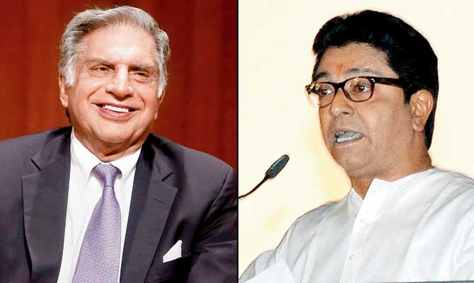 Ratan Tata and Raj Thackeray
