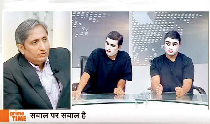 Several relatives asked me why Arnab Goswami left Times Now, but no one seemed bothered that Ravish Kumar was going to be off air because the government decided to punish NDTV India for flimsy reasons. On Friday night, Kumar hosted a special pantomime show that spoke volumes