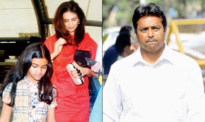 Rhea Pillai and Leander Paes separated in 2013. File pics