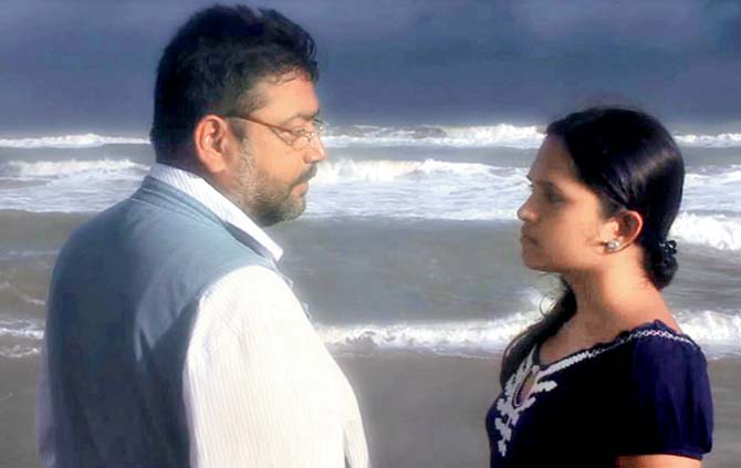 Actor-co-producer Susant Mishra and debutante Pallavi Priyadarshini