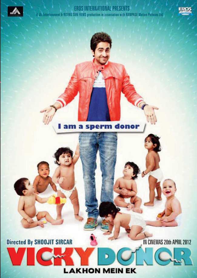 The couple was inspired to make a quick buck through sperm donation after watching the film ‘Vicky Donor’