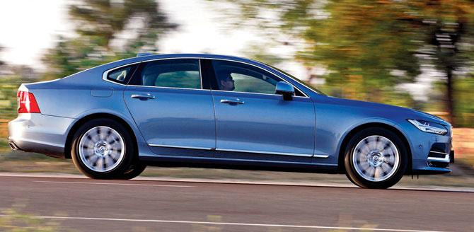 The Volvo S90 D4 has top-notch safety and driver assistance