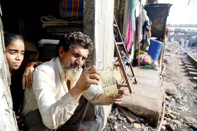 Yusuf Khan has been saving up for a house but does not have a valid ID to open a bank account. Pic/Sameer Markande