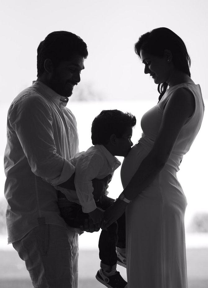 Allu Arjun Wife Sex Videos - Allu Arjun blessed with baby girl! Here's what the actor tweeted...