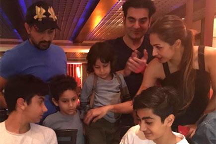 Inside Photos! Malaika Arora, Arbaaz Khan celebrate son's birthday together