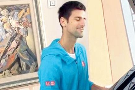 Djokovic tunes up piano skills. Is 'dethroned' Novak looking at career change?