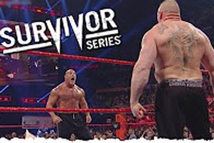 Survivor Series 2016: Goldberg faces Brock Lesnar, Raw vs SmackDown
