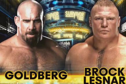 WWE Survivor Series 2016: Goldberg dominates Brock Lesnar for the win