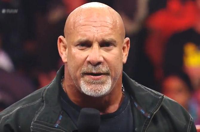 Goldberg on WWE Raw