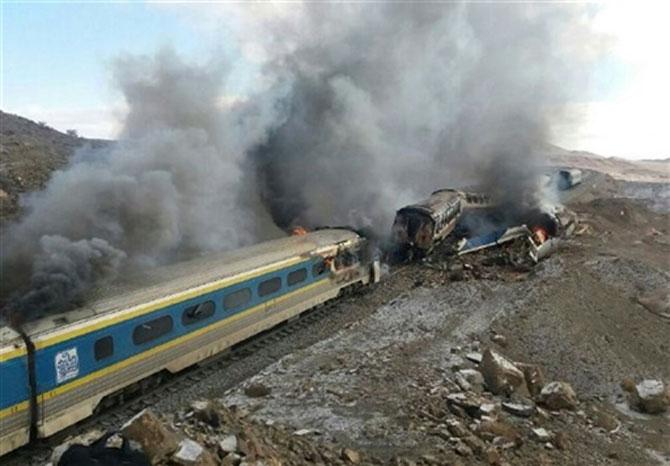 iran train accident
