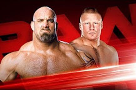 WWE Raw: Brock Lesnar meets Goldberg face-to-face amid major clashes