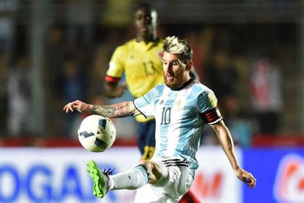 Watch video: Messi's majestic free kick helps Argentina thump Colombia