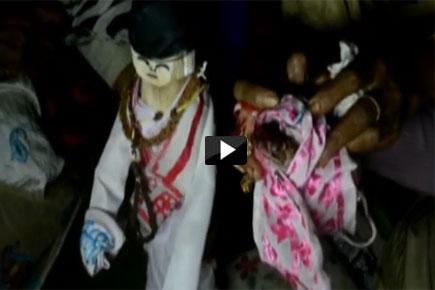 Leap of faith? Frog wedding organised to appease rain god in Assam 