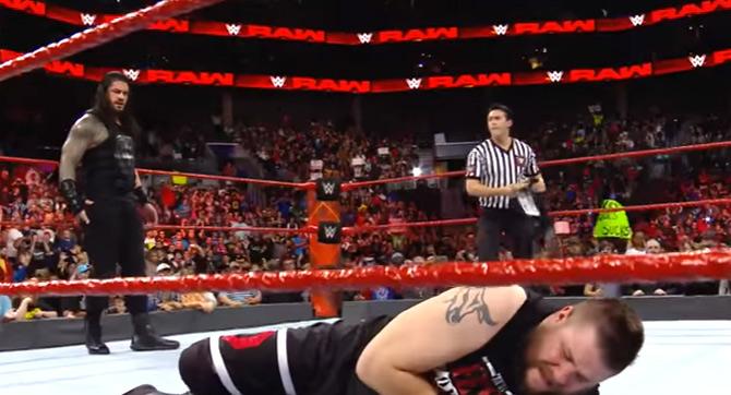 Roman Reigns vs Kevin Owens