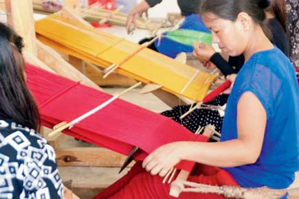 These Naga women weavers are weaving a Christmas dream