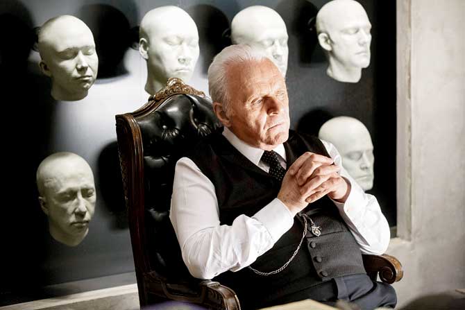 Anthony Hopkins plays Dr Robert Ford in Westworld