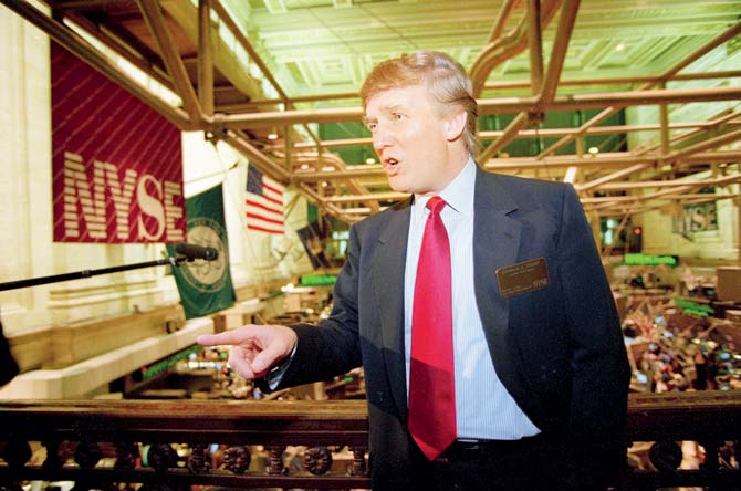 In 1995, Trump’s business losses could have allowed him to avoid paying federal income taxes for 18 years. Pic/AP