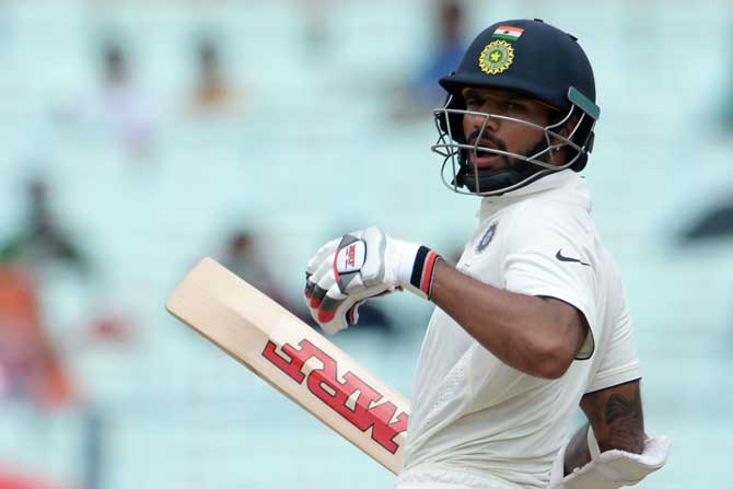  Injured Shikhar Dhawan ruled out of Indore Test