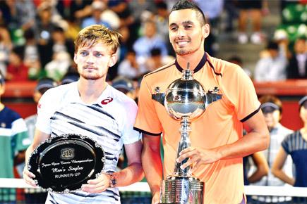 Nick Kyrgios aces David Goffin to win Japan Open