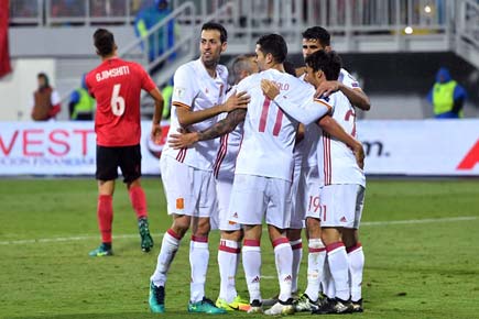 World Cup qualifier: Diego Costa, Nolito score as Spain beat Albania 2-0