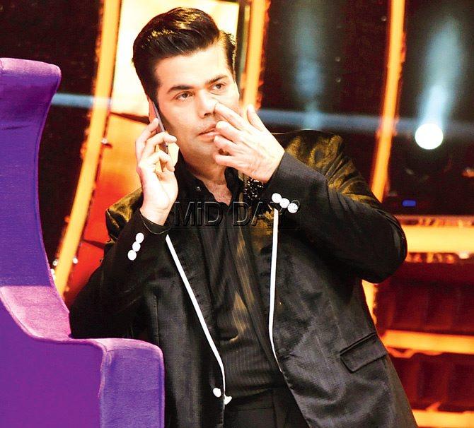 Karan Johar. Pic/Nimesh Dave