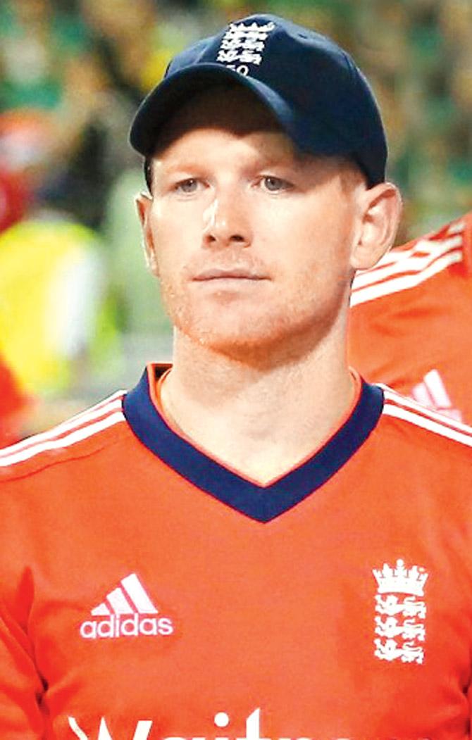 England skipper Eoin Morgan