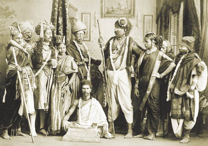 A scene from an unknown play