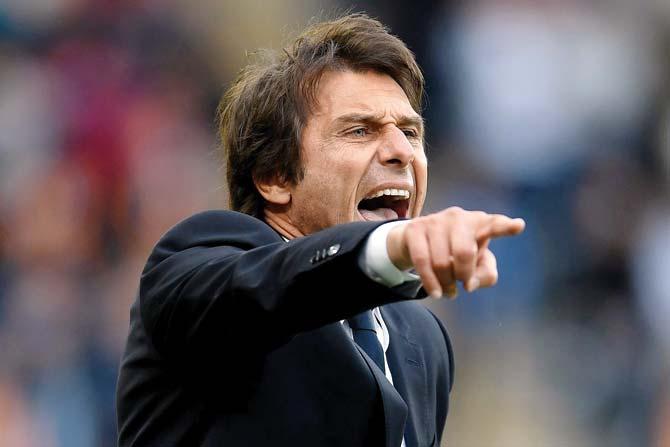 Chelsea manager Antonio Conte has experienced a mixed start to his first season in English football. Pic/getty images
