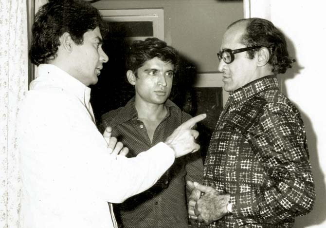 Nasir Husain with Salim-Javed