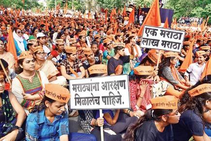 Marathas silently pass through Thane for quota demand