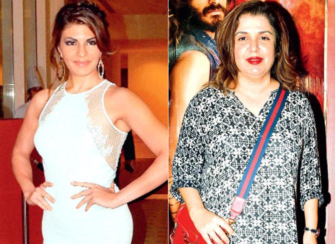 Jacqueline Fernandez and Farah Khan
