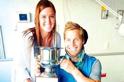 I'll walk to my wedding, says paralysed BMX champion Sam Willoughby