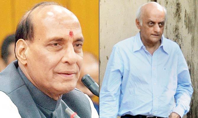 Rajnath Singh and Mukesh Bhatt