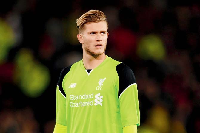 Goalkeeper Loris Karius