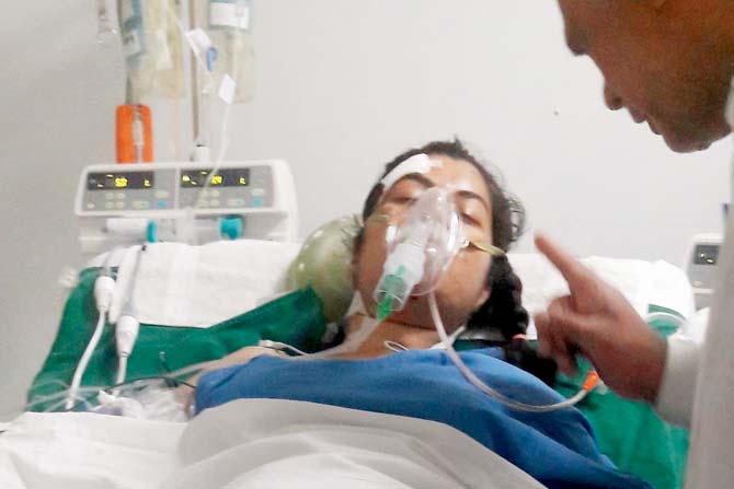 Sayali Dhamdhere is undergoing treatment in Jupiter hospital, Thane