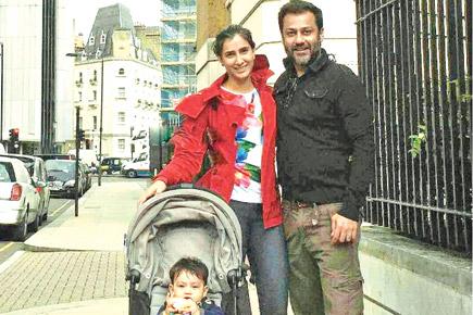Family time! Abhishek Kapoor is holidaying with wife Pragya and son Isana