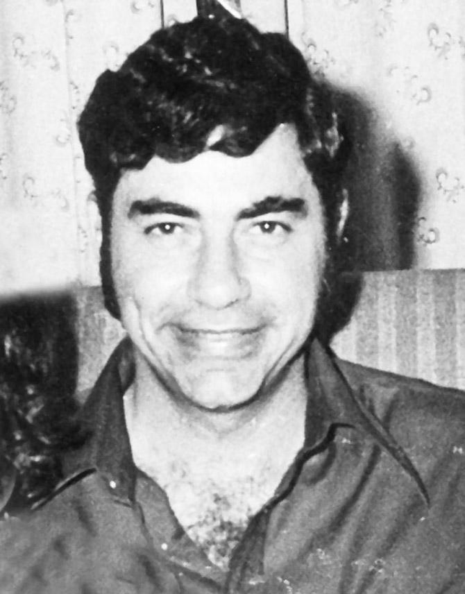 Farokh Engineer in his younger days