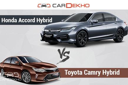 The Hybrid war: Honda Accord vs Toyota Camry