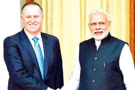 Cricket figures in India-NZ PMs Narendra Modi and John Key's chat