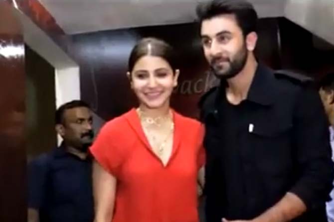Anushka Sharma and Ranbir Kapoor