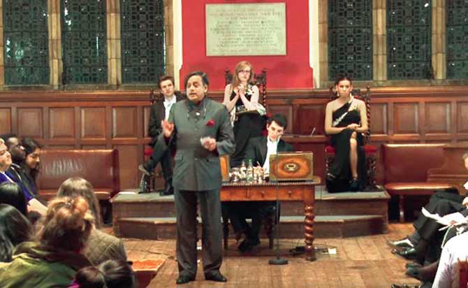 Congress MP Shashi Tharoor was praised for his argument at Oxford Union debate in July 2015, demanding reparation payments by Britain to India for its 200-year colonial rule, which, he said, led to the crumbling of India’s economy