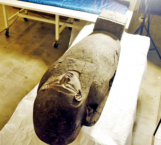 Mumbai’s only mummy will go on display at the Chhatrapati Shivaji Maharaj Vastu Sangrahalaya as part of the upcoming exhibition that will continue till January 4, 2017. File pic