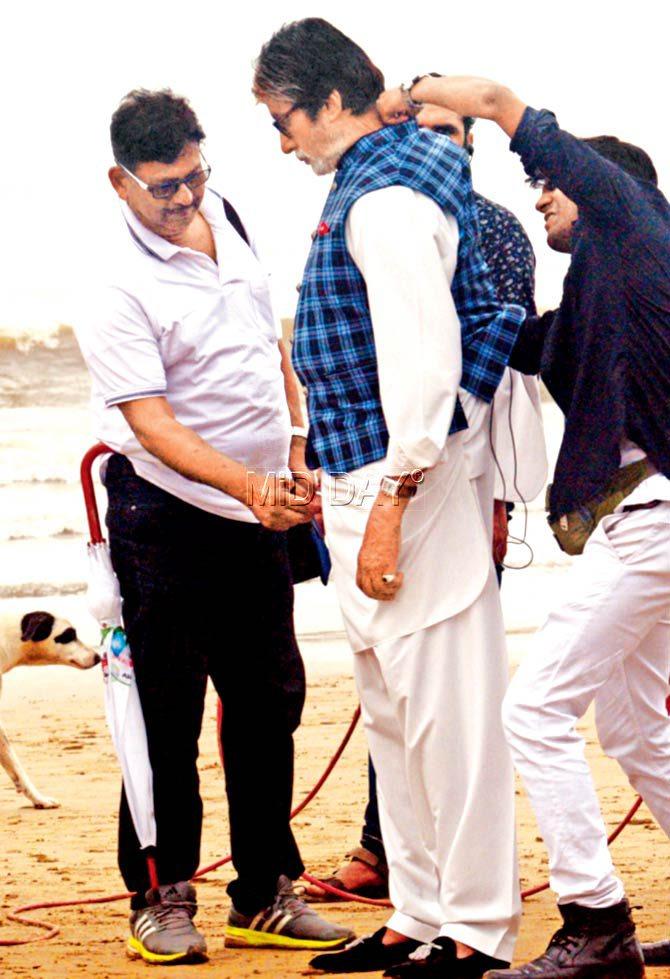 Amitabh Bachchan. Pic/Satej Shinde 