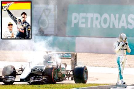 F1: Lewis Hamilton suffers, Daniel Ricciardo wins Malaysian GP