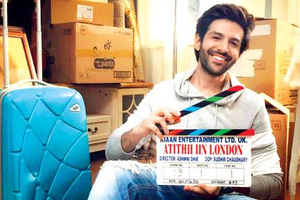 Karthik Aryan begins shooting for 'Atithi In London'
